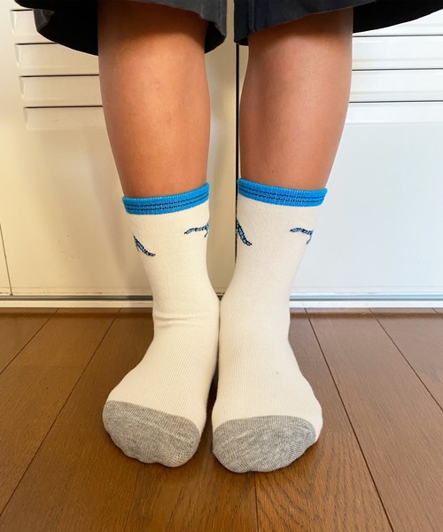 SHIZUTA（シズタ）の「SZT:靴下 キッズ ボーイスソックス 3足セット（ソックス/靴下・キッズ・ネイビー/グレー/グリーン/ベージュ・S/M）」の5枚目の写真