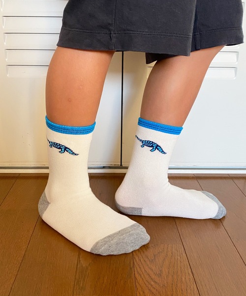 SHIZUTA（シズタ）の「SZT:靴下 キッズ ボーイスソックス 3足セット（ソックス/靴下・キッズ・ネイビー/グレー/グリーン/ベージュ・S/M）」の6枚目の写真