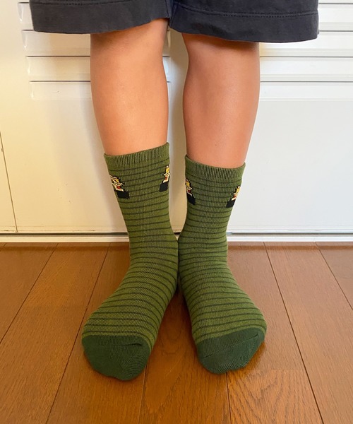 SHIZUTA（シズタ）の「SZT:靴下 キッズ ボーイスソックス 3足セット（ソックス/靴下・キッズ・ネイビー/グレー/グリーン/ベージュ・S/M）」の13枚目の写真