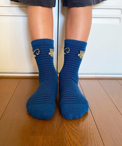 SHIZUTA（シズタ）の「SZT:靴下 キッズ ボーイスソックス 3足セット（ソックス/靴下・キッズ・ネイビー/グレー/グリーン/ベージュ・S/M）」の15枚目の写真