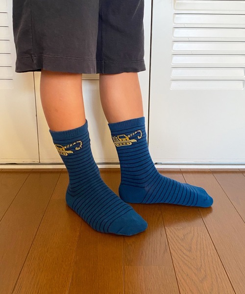 SHIZUTA（シズタ）の「SZT:靴下 キッズ ボーイスソックス 3足セット（ソックス/靴下・キッズ・ネイビー/グレー/グリーン/ベージュ・S/M）」の16枚目の写真