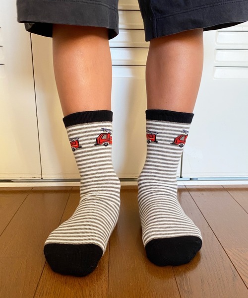 SHIZUTA（シズタ）の「SZT:靴下 キッズ ボーイスソックス 3足セット（ソックス/靴下・キッズ・ネイビー/グレー/グリーン/ベージュ・S/M）」の17枚目の写真