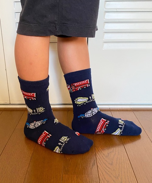 SHIZUTA（シズタ）の「SZT:靴下 キッズ ボーイスソックス 3足セット（ソックス/靴下・キッズ・ネイビー/グレー/グリーン/ベージュ・S/M）」の22枚目の写真