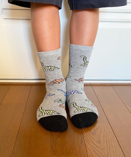 SHIZUTA（シズタ）の「SZT:靴下 キッズ ボーイスソックス 3足セット（ソックス/靴下・キッズ・ネイビー/グレー/グリーン/ベージュ・S/M）」の7枚目の写真