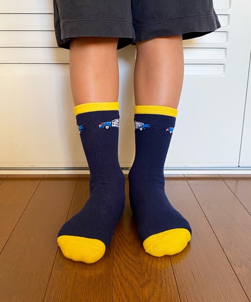 SHIZUTA（シズタ）の「SZT:靴下 キッズ ボーイスソックス 3足セット（ソックス/靴下・キッズ・ネイビー/グレー/グリーン/ベージュ・S/M）」の19枚目の写真