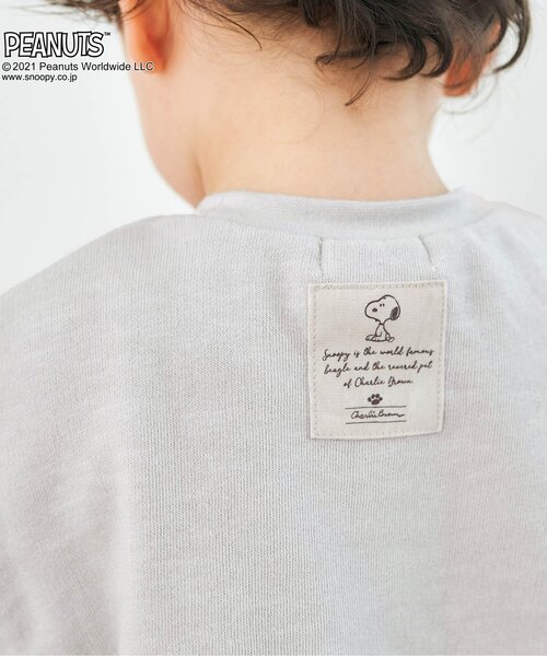 PEANUTS(ピーナッツ)の「/PEANUTS 3柄Tシャツ(Tシャツ/カットソー・キッズ・オフホワイト/オレンジ/ミント・90/100/110/120/80/130)」の9枚目の写真