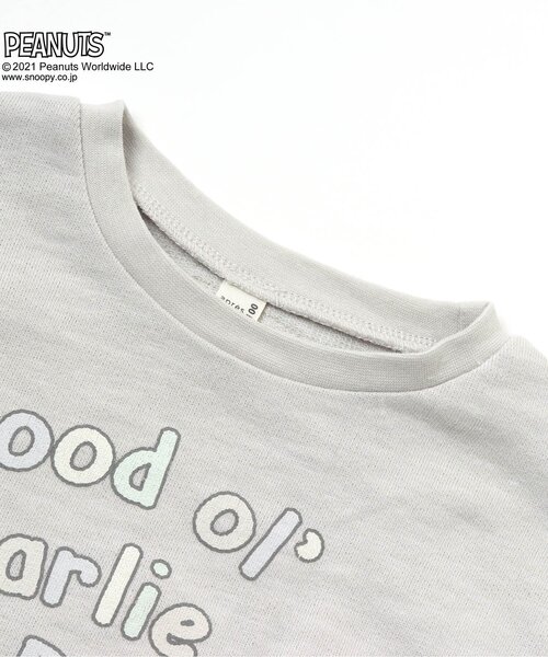 PEANUTS(ピーナッツ)の「/PEANUTS 3柄Tシャツ(Tシャツ/カットソー・キッズ・オフホワイト/オレンジ/ミント・90/100/110/120/80/130)」の8枚目の写真
