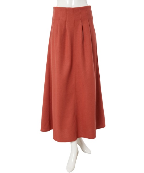 fifth(フィフス)の「【スタイリストプロデュース】ハイウエストタックフレアスカート(スカート・レディース・チャコールグレー/レッド/アイボリー・SMALL/MEDIUM)」の7枚目の写真