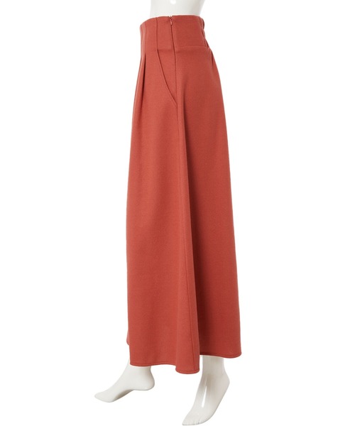 fifth(フィフス)の「【スタイリストプロデュース】ハイウエストタックフレアスカート(スカート・レディース・チャコールグレー/レッド/アイボリー・SMALL/MEDIUM)」の6枚目の写真