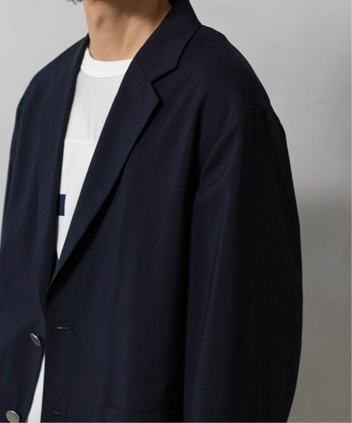 EDIFICE(エディフィス)の「バギーフィット ブレザー(テーラードジャケット・メンズ・ブラック/ネイビー・LARGE/MEDIUM)」の6枚目の写真