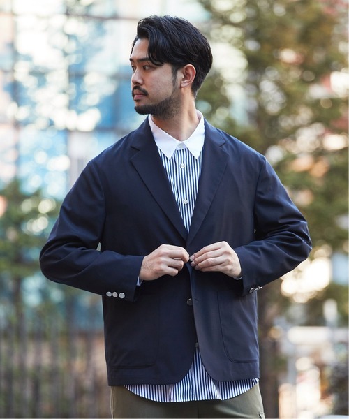 EDIFICE(エディフィス)の「バギーフィット ブレザー(テーラードジャケット・メンズ・ブラック/ネイビー・LARGE/MEDIUM)」の18枚目の写真