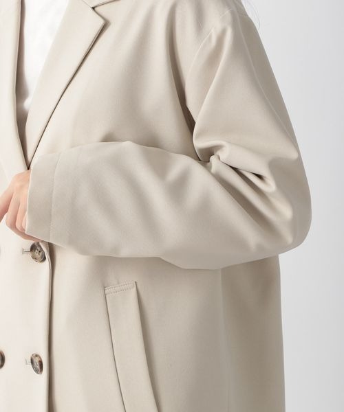 LOWRYS FARM（ローリーズファーム）の「ＬＡＮＡＴＥＣジャケット　257850（テーラードジャケット・レディース・アイボリー/ブラウン/ベージュ系その他/グリーン系その他・FREE）」の19枚目の写真