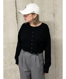 ブロークンショートカーデＴＯＰＳ