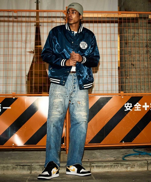 Fanatics(ファナティクス)の「TOKYO 23 x Fanatics VARSITY JACKET / トウキョウ23 x ファナティクス バーシティー ジャケット 【SP】(スタジャン・メンズ・ネイビー・XXL/L/M/XL)」の4枚目の写真