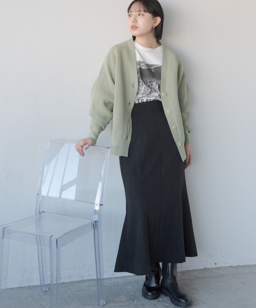 ベーシックマーメイドロングスカート