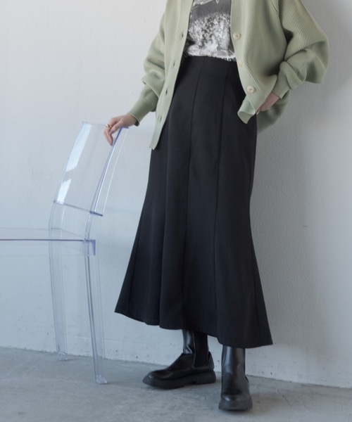 ベーシックマーメイドロングスカート
