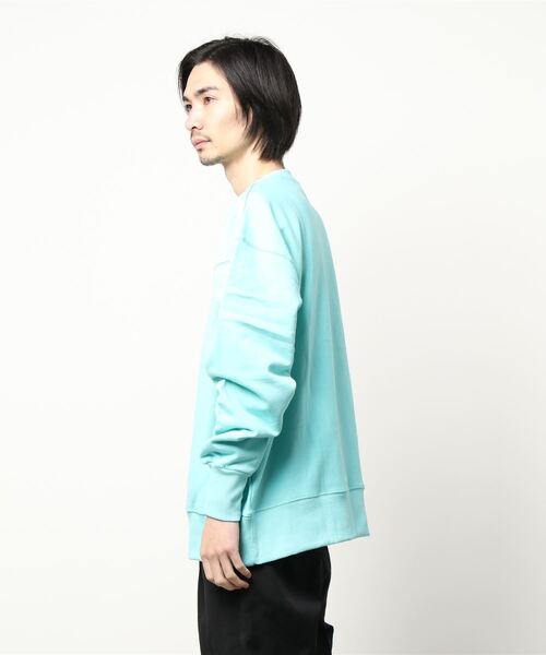 Right-on（ライトオン）の「【UCLA】カレッジクルースウェット（スウェット・メンズ・グリーン/ライトグレー/グレー/ブラック/サックスブルー/ネイビー・L/S/M）」の8枚目の写真