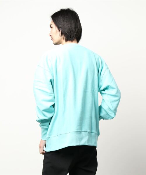 Right-on（ライトオン）の「【UCLA】カレッジクルースウェット（スウェット・メンズ・グリーン/ライトグレー/グレー/ブラック/サックスブルー/ネイビー・L/S/M）」の13枚目の写真