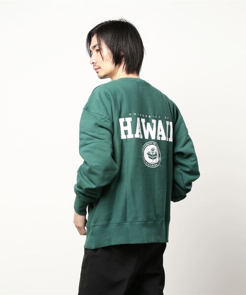 Right-on（ライトオン）の「【UCLA】カレッジクルースウェット（スウェット・メンズ・グリーン/ライトグレー/グレー/ブラック/サックスブルー/ネイビー・L/S/M）」の10枚目の写真