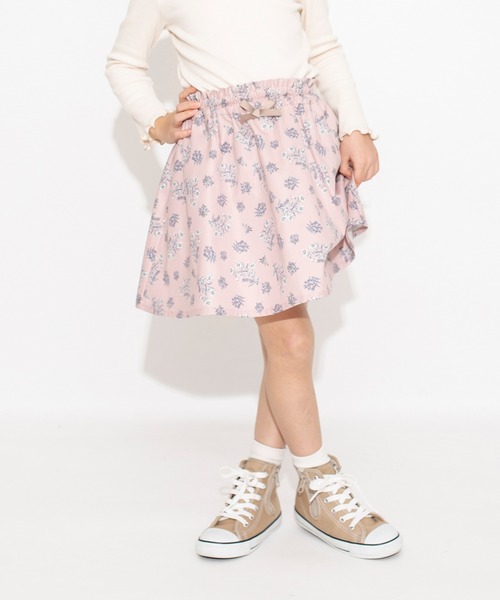 BRANSHES(ブランシェス)の「カラバリ・花柄ギャザースカート(スカート・キッズ・ベージュ/ピンク/ブルー/ラベンダー・LL/S/M/L)」の8枚目の写真