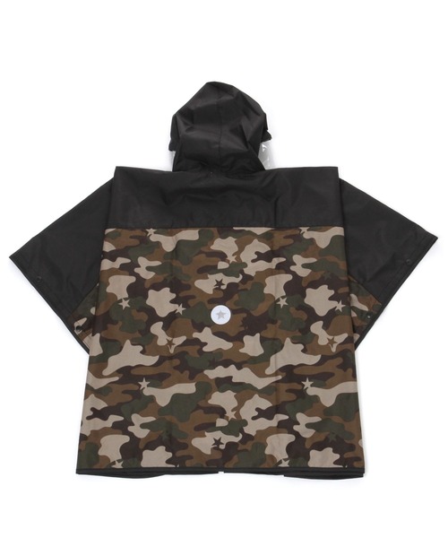 GLOBAL WORK（グローバルワーク）の「【キッズ】キッズプリントレインポンチョ/237831（ポンチョ・キッズ・ベージュ/ブラック/ブルー/パープル系その他5・FREE）」の9枚目の写真