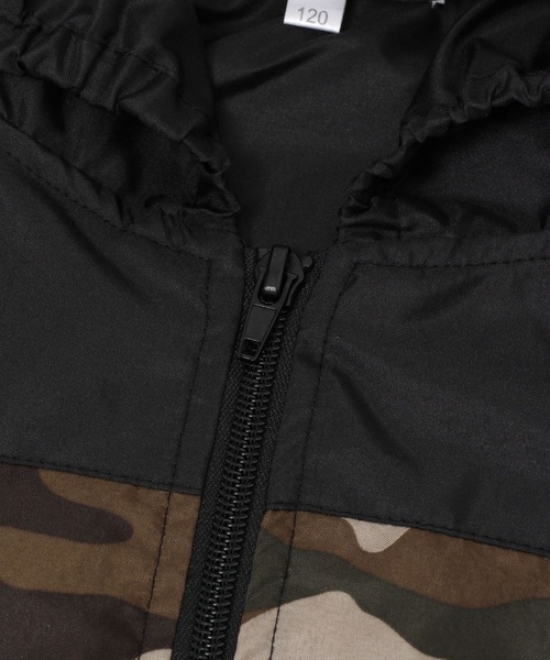 GLOBAL WORK（グローバルワーク）の「【キッズ】キッズプリントレインポンチョ/237831（ポンチョ・キッズ・ベージュ/ブラック/ブルー/パープル系その他5・FREE）」の11枚目の写真