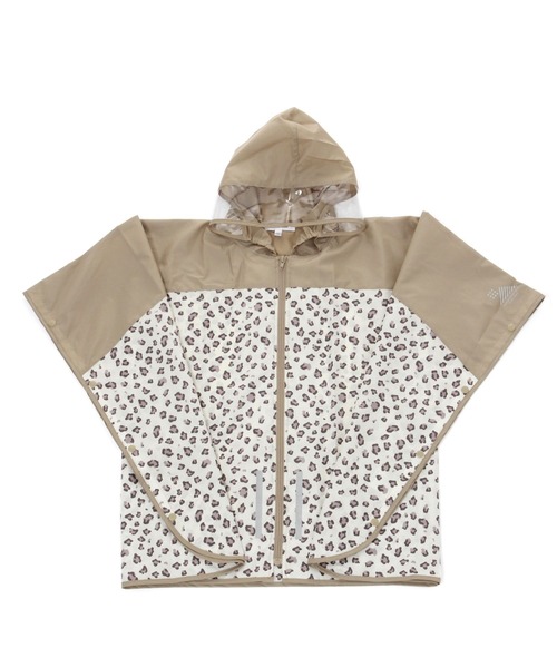 GLOBAL WORK（グローバルワーク）の「【キッズ】キッズプリントレインポンチョ/237831（ポンチョ・キッズ・ベージュ/ブラック/ブルー/パープル系その他5・FREE）」の7枚目の写真