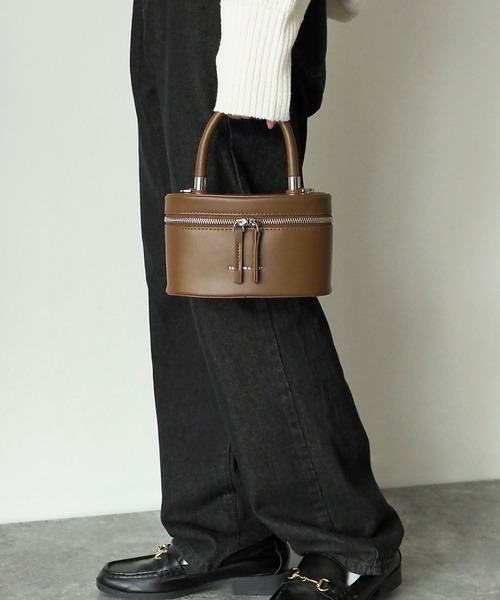 Riberry（リベリー）の「ミニバニティバッグ（ハンドバッグ・レディース・ブラック/ブラウン/グレー/グリーン・FREE）」の4枚目の写真