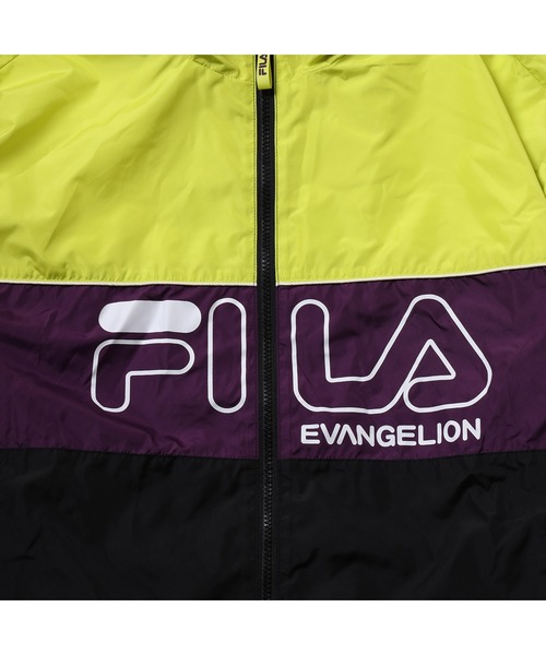 RADIO EVA(ラヂオエヴァ)の「RADIO EVA 798 FILA HERITAGE NYLON JACKET EVANGELION LIMITED(ナイロンジャケット・メンズ・グレー系その他/パープル系その他/グリーン系その他・LARGE/MEDIUM/X-LARGE)」の9枚目の写真