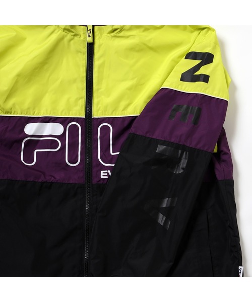 RADIO EVA(ラヂオエヴァ)の「RADIO EVA 798 FILA HERITAGE NYLON JACKET EVANGELION LIMITED(ナイロンジャケット・メンズ・グレー系その他/パープル系その他/グリーン系その他・LARGE/MEDIUM/X-LARGE)」の11枚目の写真