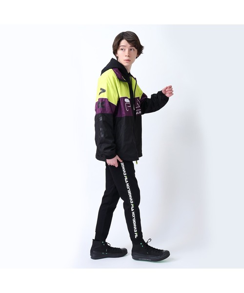 RADIO EVA(ラヂオエヴァ)の「RADIO EVA 798 FILA HERITAGE NYLON JACKET EVANGELION LIMITED(ナイロンジャケット・メンズ・グレー系その他/パープル系その他/グリーン系その他・LARGE/MEDIUM/X-LARGE)」の5枚目の写真
