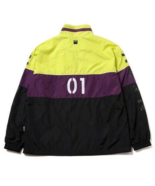 RADIO EVA(ラヂオエヴァ)の「RADIO EVA 798 FILA HERITAGE NYLON JACKET EVANGELION LIMITED(ナイロンジャケット・メンズ・グレー系その他/パープル系その他/グリーン系その他・LARGE/MEDIUM/X-LARGE)」の8枚目の写真