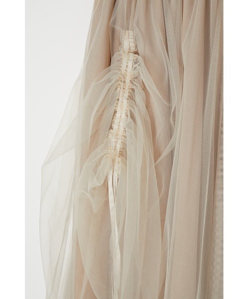 MOUSSY（マウジー）の「TULLE スカート（スカート・レディース・ブラック/アイボリー・1/2）」の7枚目の写真