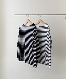 SHIPS | SHIPS STANDARD: SUVIN/PIMA ベーシック バスクシャツ L/S(Tシャツ/カットソー)