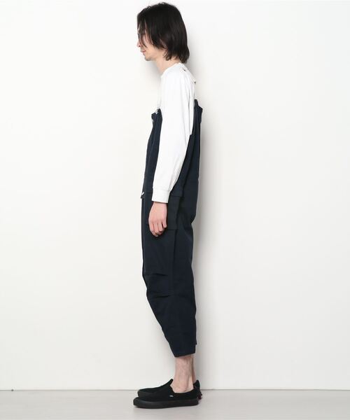 CORPUS TOKYO（コーパス トーキョー）の「Lazy Tokyo　ワークサロペット（サロペット/オーバーオール・メンズ・ベージュ/ネイビー・1/2/3）」の13枚目の写真