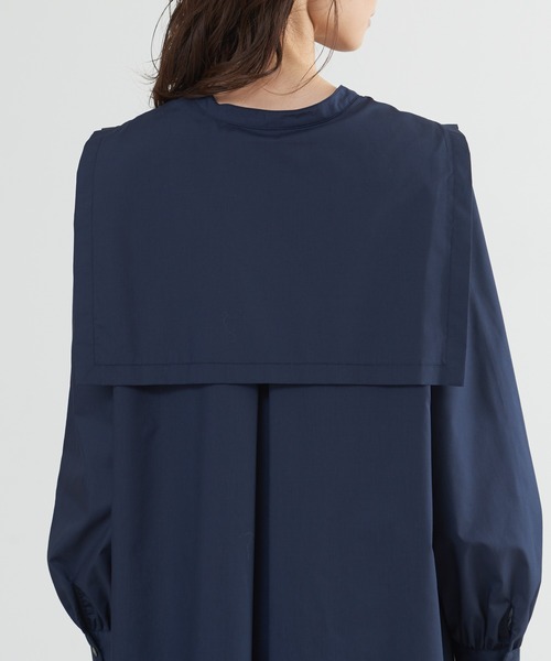 abahouse mavie（アバハウスマヴィ）の「ブロードワンピース（ワンピース・レディース・ストライプ/ネイビー・フリー）」の12枚目の写真