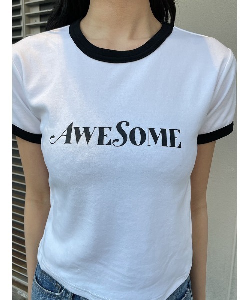 ENVYM(アンビー)の「コンパクトグラフィックTEE(Tシャツ/カットソー・レディース・ホワイト/ブラック/その他・FREE)」の20枚目の写真