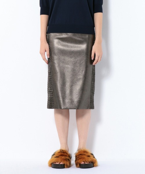 新品タグ付き✨49AV. junko shimada レザースカート 春服 レザースカート 49AV JUNKO SHIMADA｜クロスプラス公式通販サイト