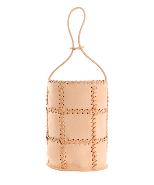 JAMIRAY（ジャミレイ）の「【JAMIRAY】パッチワークバケツバッグ（ショルダーバッグ・レディース・オレンジ/アイボリー・FREE）」の6枚目の写真