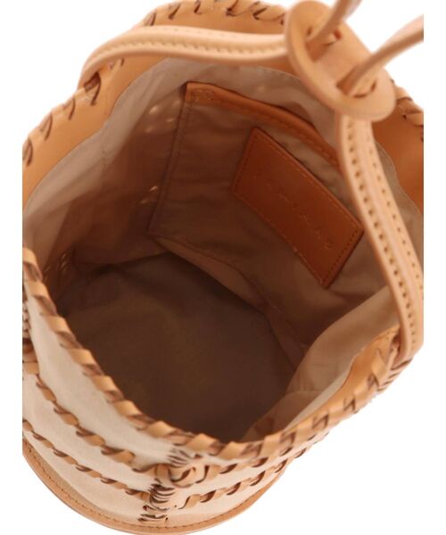 JAMIRAY（ジャミレイ）の「【JAMIRAY】パッチワークバケツバッグ（ショルダーバッグ・レディース・オレンジ/アイボリー・FREE）」の8枚目の写真