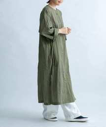 FORK&SPOON | FORK&SPOON　カラミストライプシャツワンピース(ワンピース)