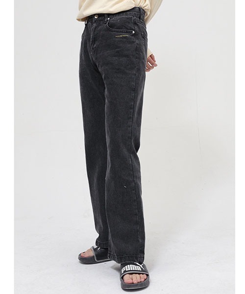 WESTBOY(ウエストボーイ)の「ルーズフレアデニムパンツ/セミワイドデニムパンツ WO22S2PT01 【WB ORIGINALS】(デニムパンツ・メンズ・ブルー/ブラック・XL/M/L)」の11枚目の写真