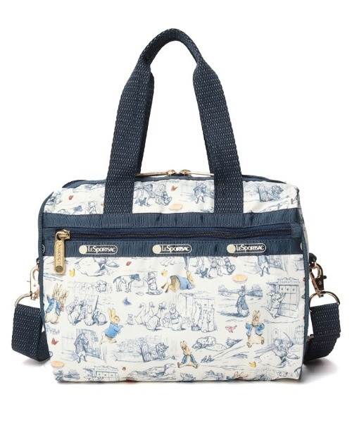 LeSportsac（レスポートサック）の「EVERYDAY SM SATCHEL ピーターズ