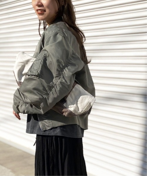 JOURNAL STANDARD relume(ジャーナルスタンダード レリューム)の「《追加》MA-1(MA-1・レディース・カーキ・FREE)」の19枚目の写真