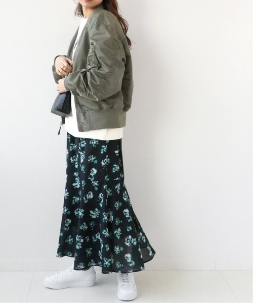 JOURNAL STANDARD relume(ジャーナルスタンダード レリューム)の「《追加》MA-1(MA-1・レディース・カーキ・FREE)」の6枚目の写真