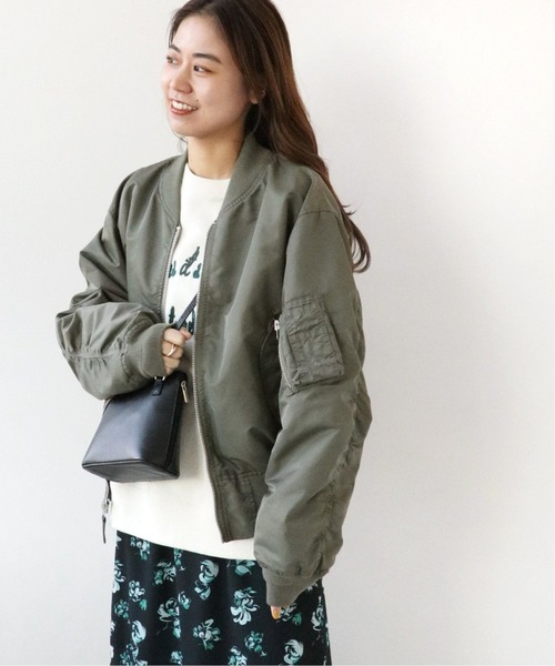 JOURNAL STANDARD relume(ジャーナルスタンダード レリューム)の「《追加》MA-1(MA-1・レディース・カーキ・FREE)」の20枚目の写真
