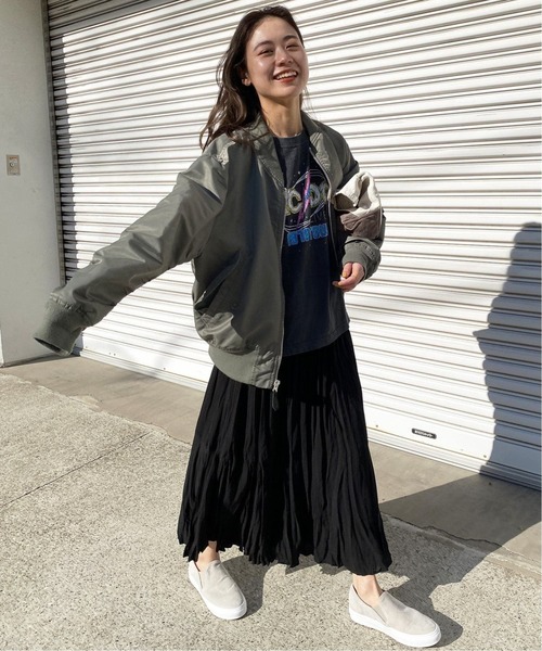JOURNAL STANDARD relume(ジャーナルスタンダード レリューム)の「《追加》MA-1(MA-1・レディース・カーキ・FREE)」の15枚目の写真