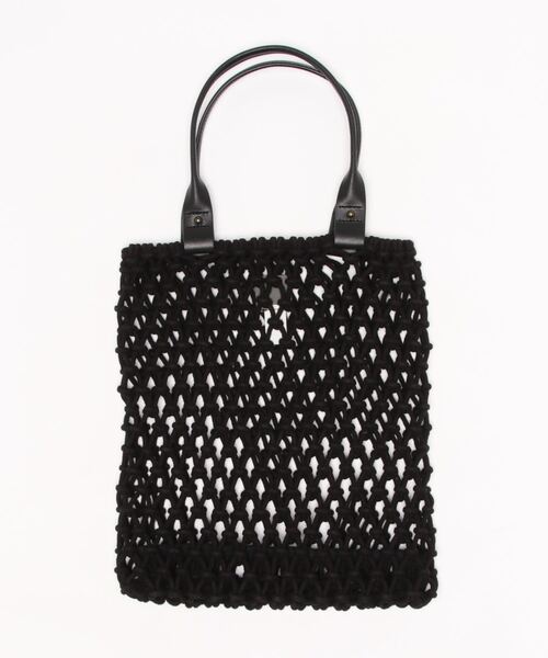 MAISON N.H PARIS（メゾンエヌアッシュパリ）の「【 MAISON N.H PARIS / メゾンエヌアッシュパリ 】 GOA（ハンドバッグ・レディース・ブラック/ナチュラル・FREE）」の11枚目の写真