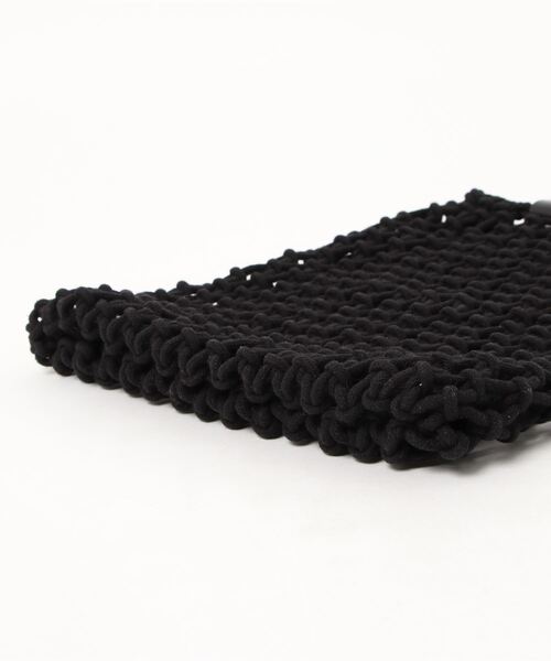 MAISON N.H PARIS（メゾンエヌアッシュパリ）の「【 MAISON N.H PARIS / メゾンエヌアッシュパリ 】 GOA（ハンドバッグ・レディース・ブラック/ナチュラル・FREE）」の9枚目の写真