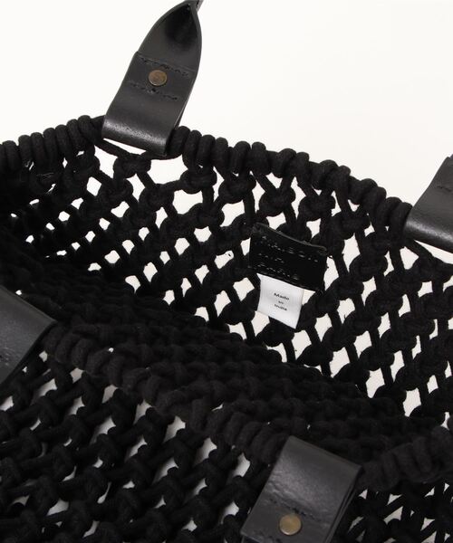 MAISON N.H PARIS（メゾンエヌアッシュパリ）の「【 MAISON N.H PARIS / メゾンエヌアッシュパリ 】 GOA（ハンドバッグ・レディース・ブラック/ナチュラル・FREE）」の14枚目の写真